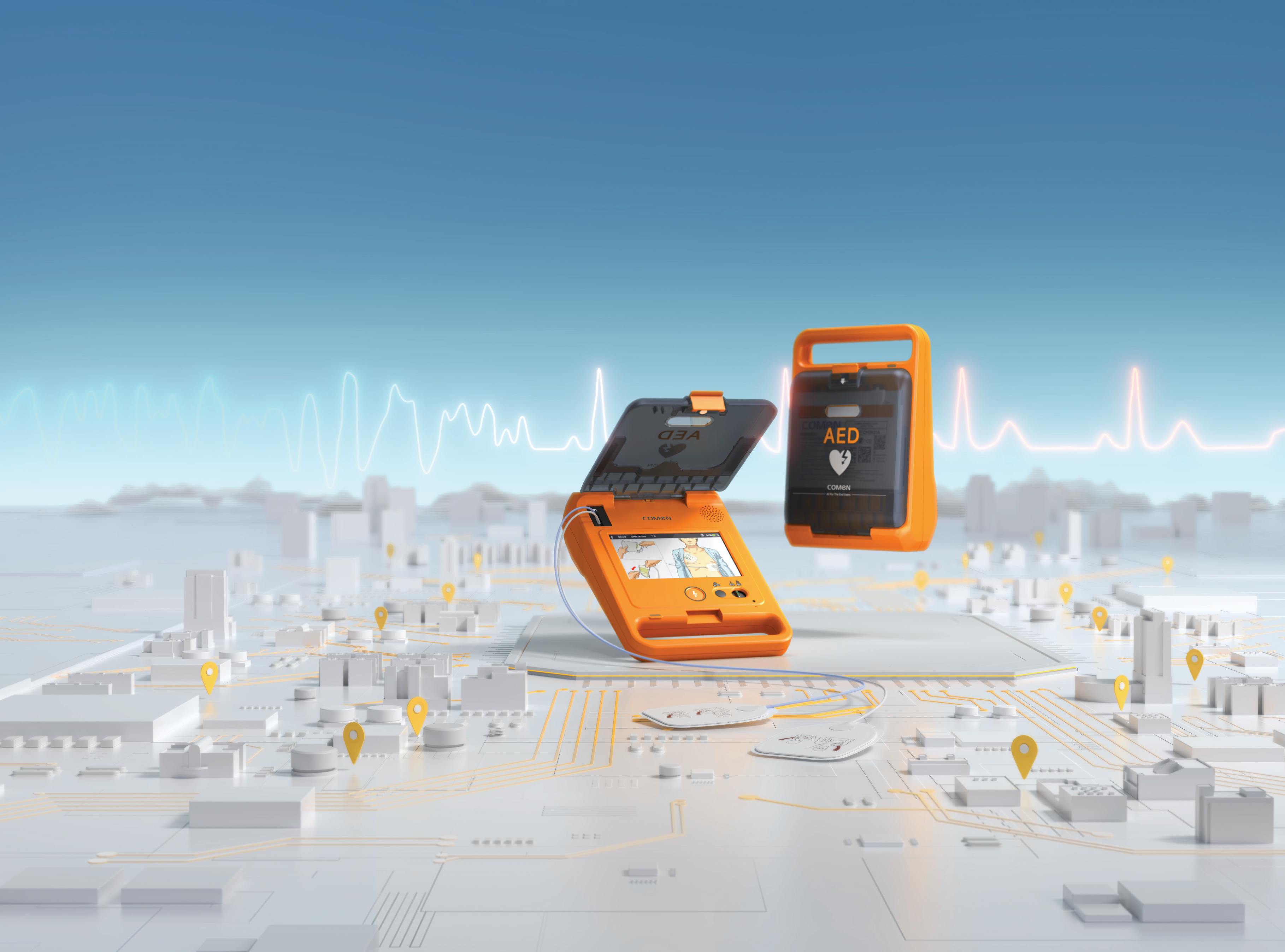 科曼AED G系列上市！耀致急救為全國獨(dú)家總代！